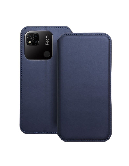 DUAL POCKET Book case for XIAOMI Redmi 10a navy