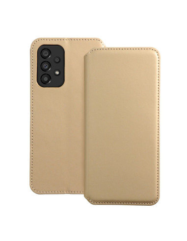 Etui double pour SAMSUNG A33 5G or