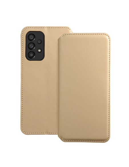 Etui double pour SAMSUNG A33 5G or