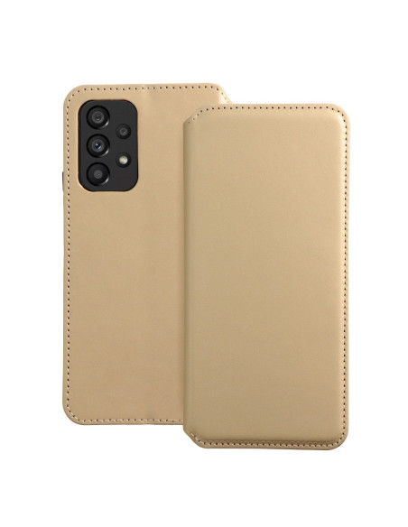 DUAL POCKET Book case for SAMSUNG A53 5G gold