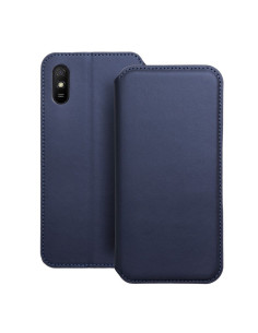 DUAL POCKET Book case for XIAOMI Redmi 9A / 9AT navy