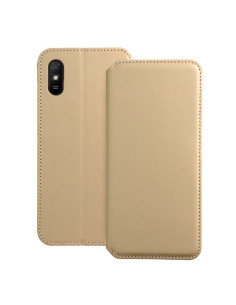 DUAL POCKET Book case for XIAOMI Redmi 9A / 9AT gold