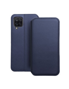 DUAL POCKET Book case for SAMSUNG A12 / M12 navy