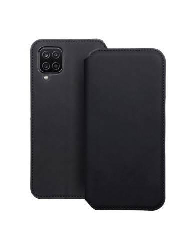 DUAL POCKET Book case for SAMSUNG A12 / M12 black