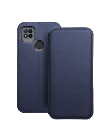 DUAL POCKET Book case for XIAOMI Redmi 9c navy