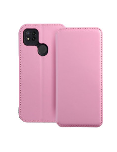 DUAL POCKET Book case for XIAOMI Redmi 9c light pink