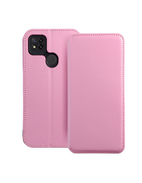DUAL POCKET Book case for XIAOMI Redmi 9c light pink