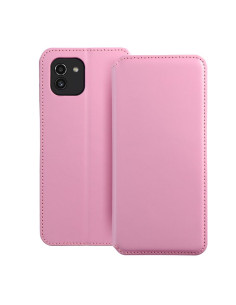 DUAL POCKET Book case for SAMSUNG A03 light pink