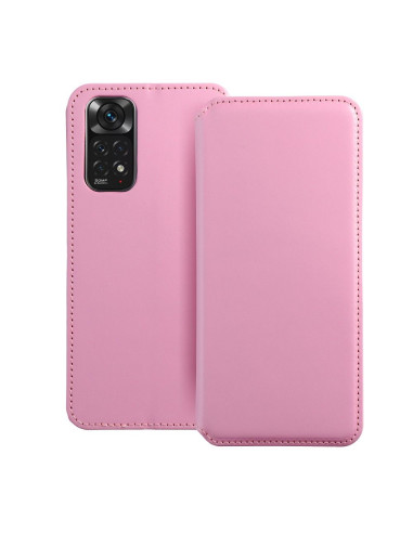 DUAL POCKET Book case for XIAOMI Redmi Note 11 / 11S light pink