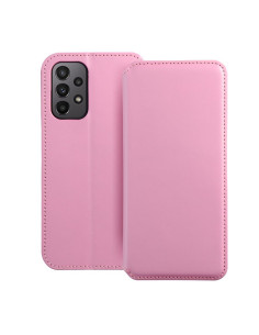DUAL POCKET Book case for SAMSUNG A23 5G light pink
