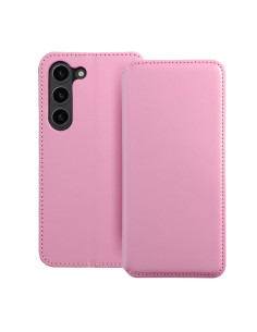 DUAL POCKET Book case for SAMSUNG S23 light pink