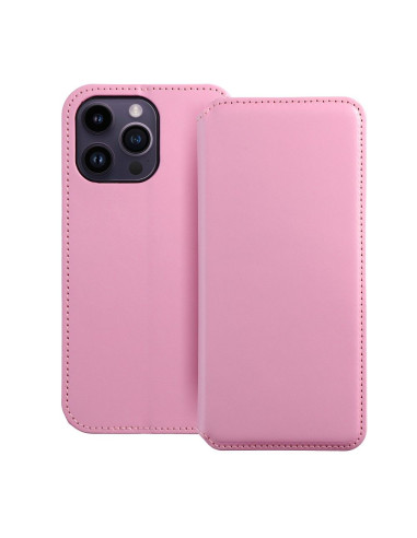 Etui double pour IPHONE 14 PRO MAX rose vif