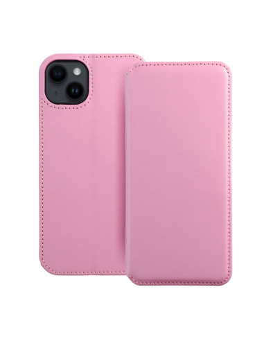 Etui double pour IPHONE 14 PLUS rose vif
