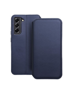 DUAL POCKET Book case for SAMSUNG S21 FE navy