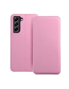 DUAL POCKET Book case for SAMSUNG S21 FE light pink