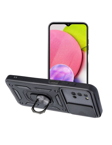 Coque SLIDE ARMOR pour SAMSUNG A03S noir