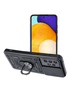 Coque SLIDE ARMOR pour SAMSUNG A52 5G / A52 LTE ( 4G ) / A52S noir