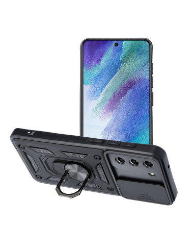 Coque SLIDE ARMOR pour SAMSUNG S21 FE noir