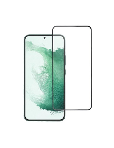 VERRE TREMPE Blue Star 5D - SAM Galaxy S23 Plus (full glue/petite taille) NOIR