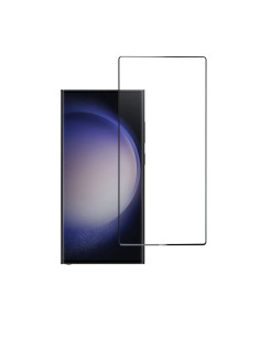 VERRE TREMPE Blue Star 5D - SAM Galaxy S23 Ultra (full glue/petite taille) NOIR
