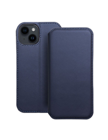 DUAL POCKET Book case for IPHONE 14 navy