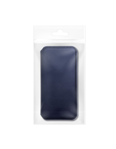 DUAL POCKET Book case for IPHONE 13 navy