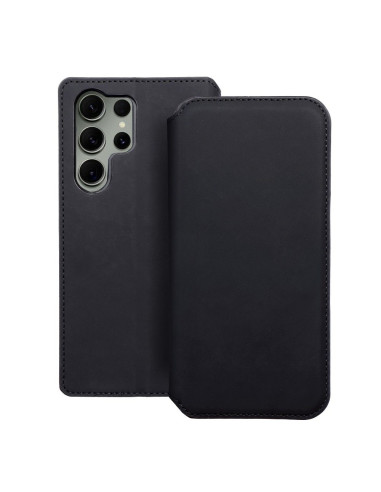 Etui double pour SAMSUNG S23 ULTRA noir