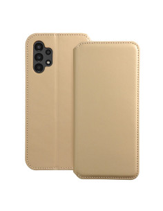 DUAL POCKET Book case for SAMSUNG A13 4G gold