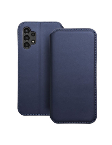 DUAL POCKET Book case for SAMSUNG A13 4G navy