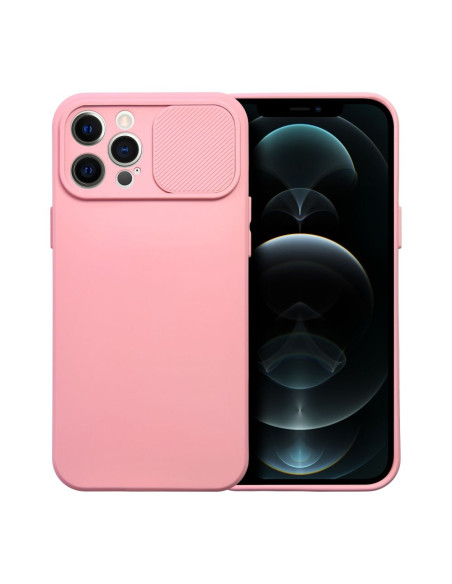 Coque SLIDE pour IPHONE 12 Pro rose vif