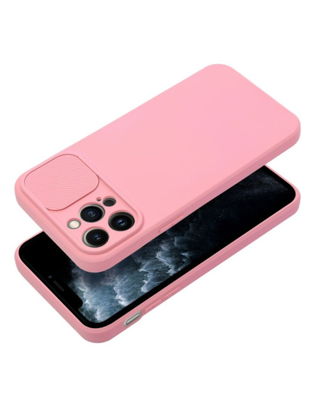 Coque SLIDE pour IPHONE 12 Pro rose vif