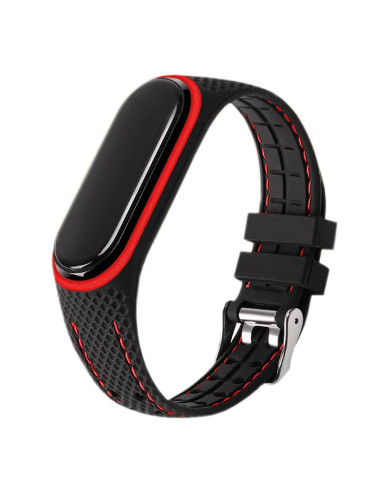 Elastomer strap LIFESTYLE for XIAOMI Mi Band 7 black (04)