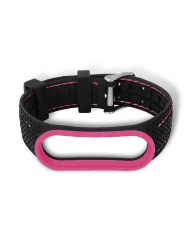 Elastomer strap LIFESTYLE for XIAOMI Mi Band 7black (06)