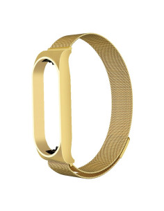 Strap METAL for XIAOMI Mi Band 7 gold (03) 2