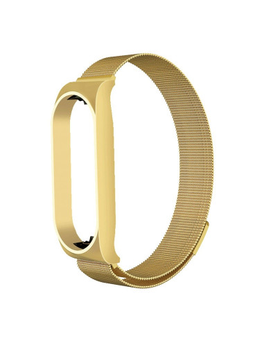 Strap METAL for XIAOMI Mi Band 7 gold (03)
