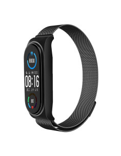 Strap METAL for XIAOMIi Mi Band 7 black (01)
