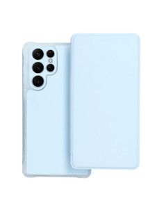 Étui pour livre PIANO pour SAMSUNG S22 Bleu ultra clair