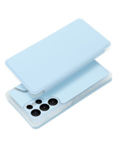 Étui pour livre PIANO pour SAMSUNG S22 Bleu ultra clair 2