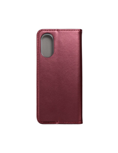 SMART MAGNETO Book case for OPPO A17 burgundy