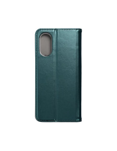 Etui Smart Magneto pour OPPO A17 vert foncé 2