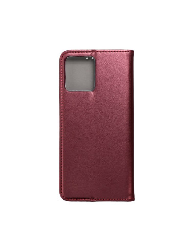 SMART MAGNETO Book case for MOTOROLA EDGE 30 Fusion burgundy