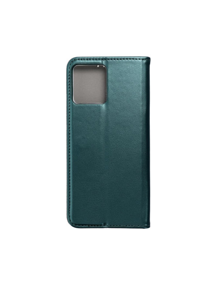 SMART MAGNETO Book case for MOTOROLA EDGE 30 Fusion dark green