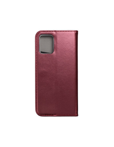 SMART MAGNETO Book case for MOTOROLA EDGE 30 Neo burgundy