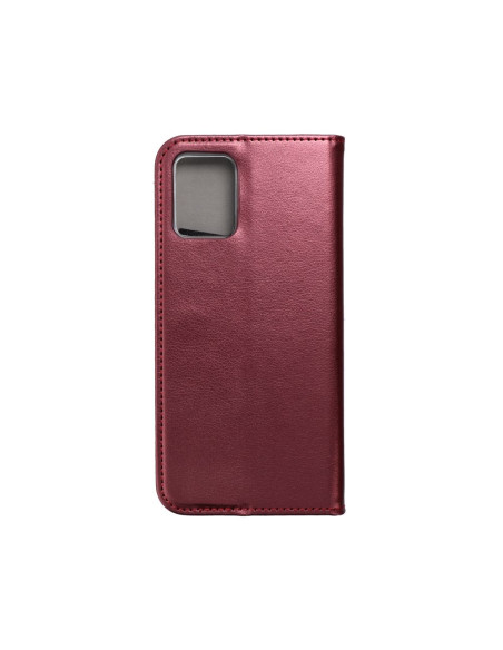SMART MAGNETO Book case for MOTOROLA EDGE 30 Neo burgundy