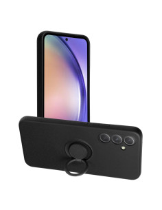 Coque SILICONE RING pour SAMSUNG Galaxy A54 5G noir