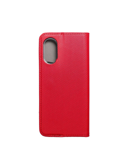 Etui Smart Case book pour OPPO A17 rouge