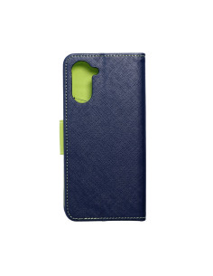Étui pour REALME 10 bleu marine / vert lime 2