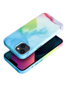 LEATHER MAG COVER case for IPHONE 13 color splash 2