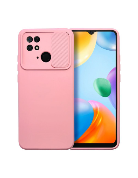 Coque SLIDE pour XIAOMI Redmi 10C rose vif