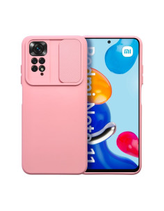 Coque SLIDE pour XIAOMI Redmi 9A / 9AT rose clair